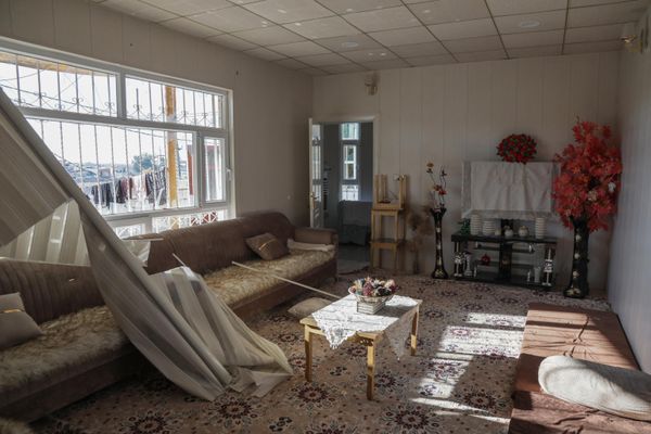 View of the damage inside a house following a missile strike launched by Iran's Revolutionary Guard Corps (IRGC). - Sputnik International