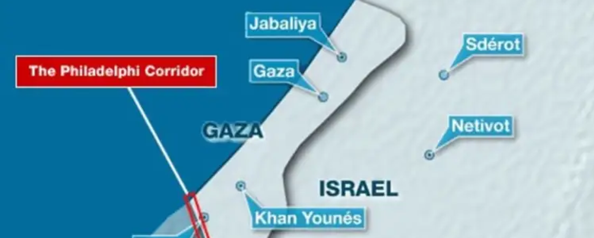 Philadelphi Corridor between Egypt and Gaza. Philadelphi Corridor between Egypt and Gaza. - Sputnik International, 1920, 16.01.2024