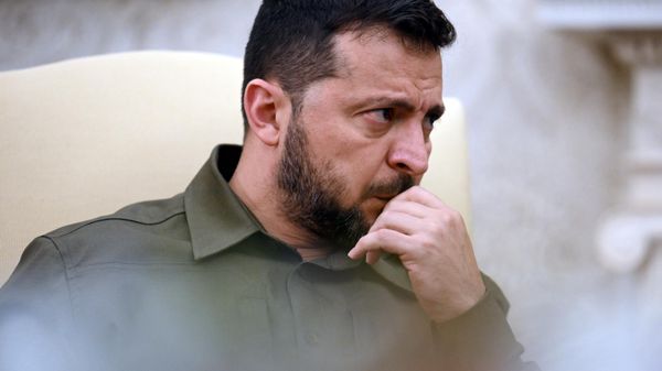 Ukrainian President Volodymyr Zelensky. - Sputnik International