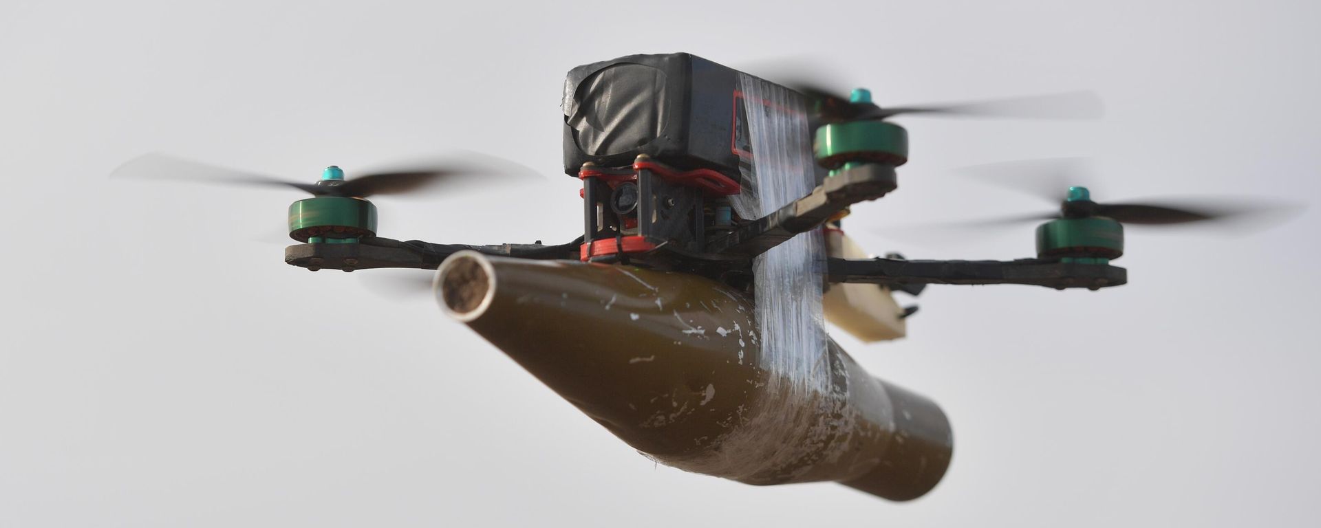 Russian FPV-drone in Zaporozhye region Russian FPV-drone in Zaporozhye region - Sputnik International, 1920, 06.02.2024