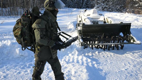 Russian engineer troops' drills in the Moscow Region. File photo - Sputnik International