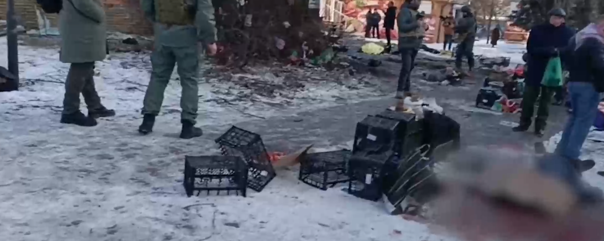 Aftermath of Donetsk shelling Aftermath of Donetsk shelling - Sputnik International, 1920, 21.01.2024