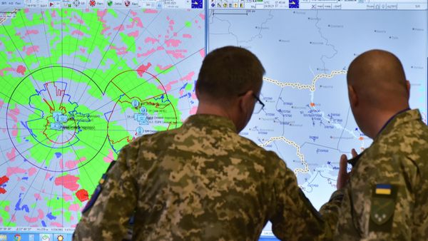 Servicemen attend the Rapid Trident 2021 military drills  - Sputnik International