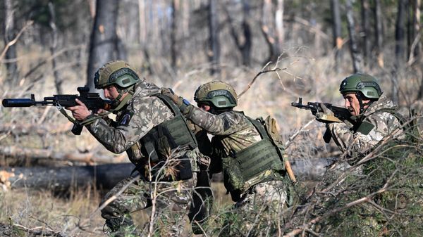  Russian servicemen are seen in the special military operation zone. File photo - Sputnik International