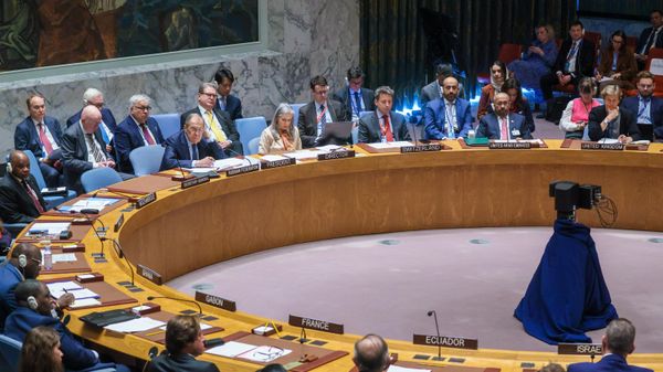 Russian Foreign Minister Sergey Lavrov chairs a meeting of the United Nations Security Council  - Sputnik International