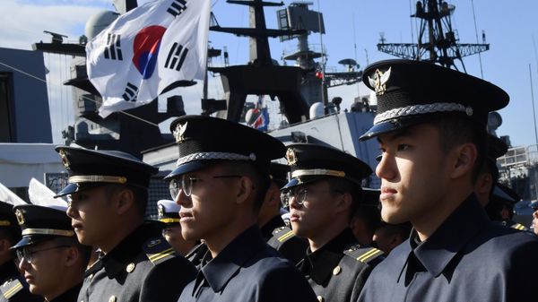 Russia South Korea Navy Ships - Sputnik International