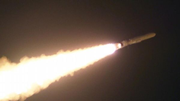Photo from the test launch of strategic cruise missile Pulhwasal-3-31b by North Korea on 24 January. - Sputnik International