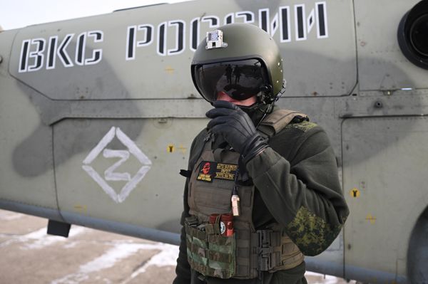 Russian Armed Forces Ka-52 in the zone of a special military operation. - Sputnik International