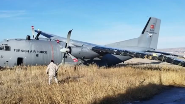 C-160 aircraft belonging to the Turkish Air Force  - Sputnik International