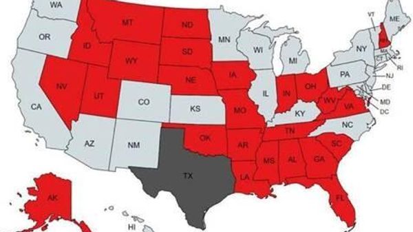 US map - Sputnik International