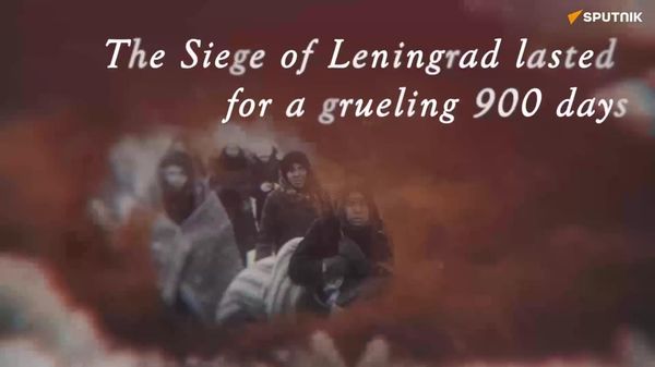 Today marks the 80th anniversary of the complete liberation of Leningrad (now St. Petersburg) from the Nazi blockade that lasted almost 900 days. - Sputnik International