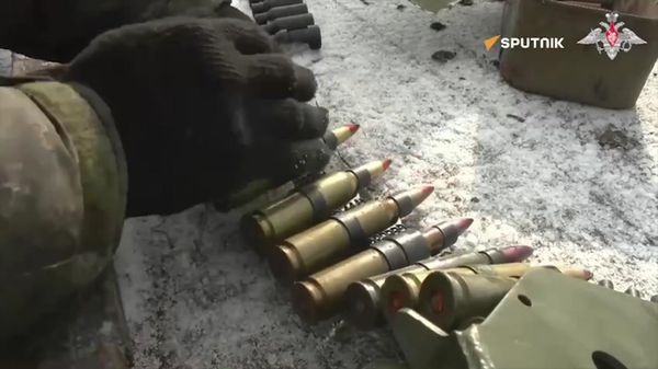 Vladimirov machine gun in action - Sputnik International