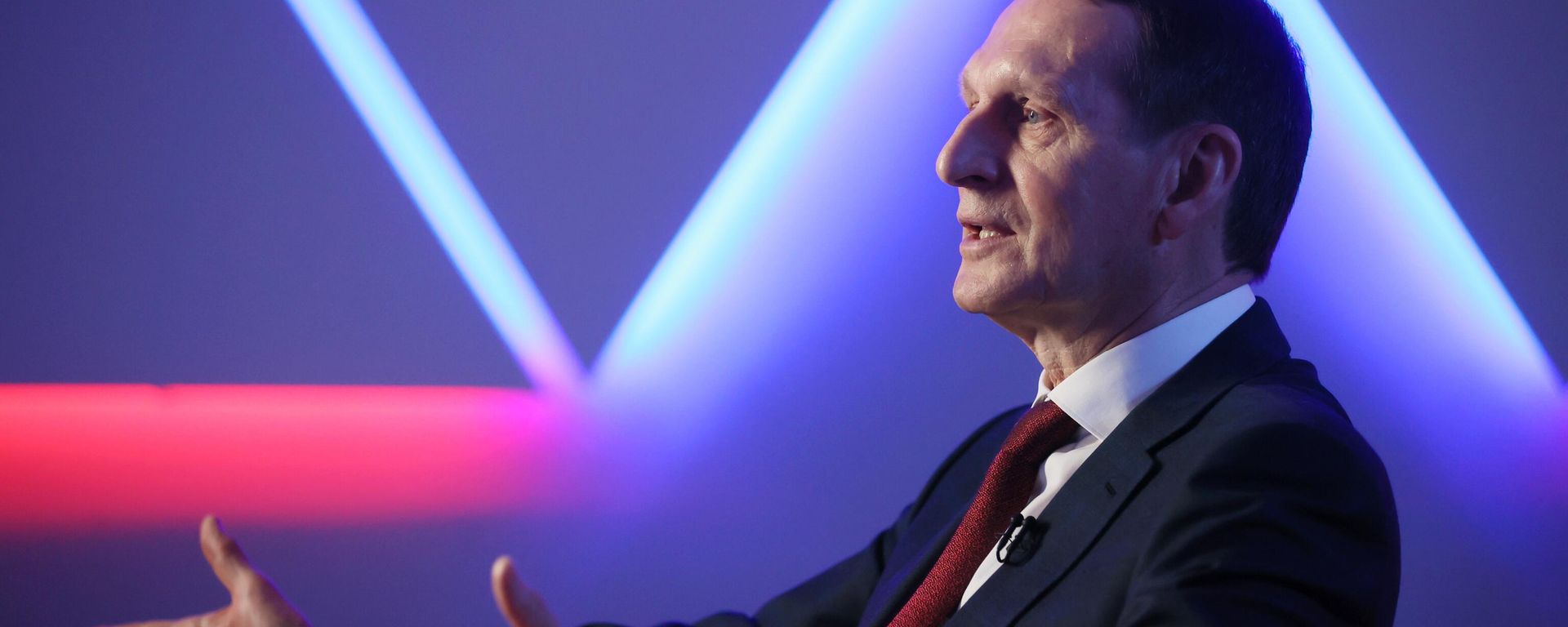 Russian Foreign Intelligence Service head Sergei Naryshkin gives an interview to RIA Novosti - Sputnik International, 1920, 29.01.2024