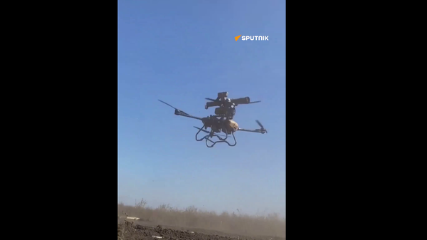 Fagot Anti-Tank Missile Launcher Mounted on a Drone - Sputnik International