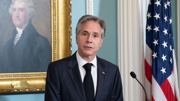 US Secretary of State Antony Blinken speaks during a signing ceremony for the US-Australia Technology Safeguards Agreement at the State Department in Washington, DC, October 26, 2023 - Sputnik International