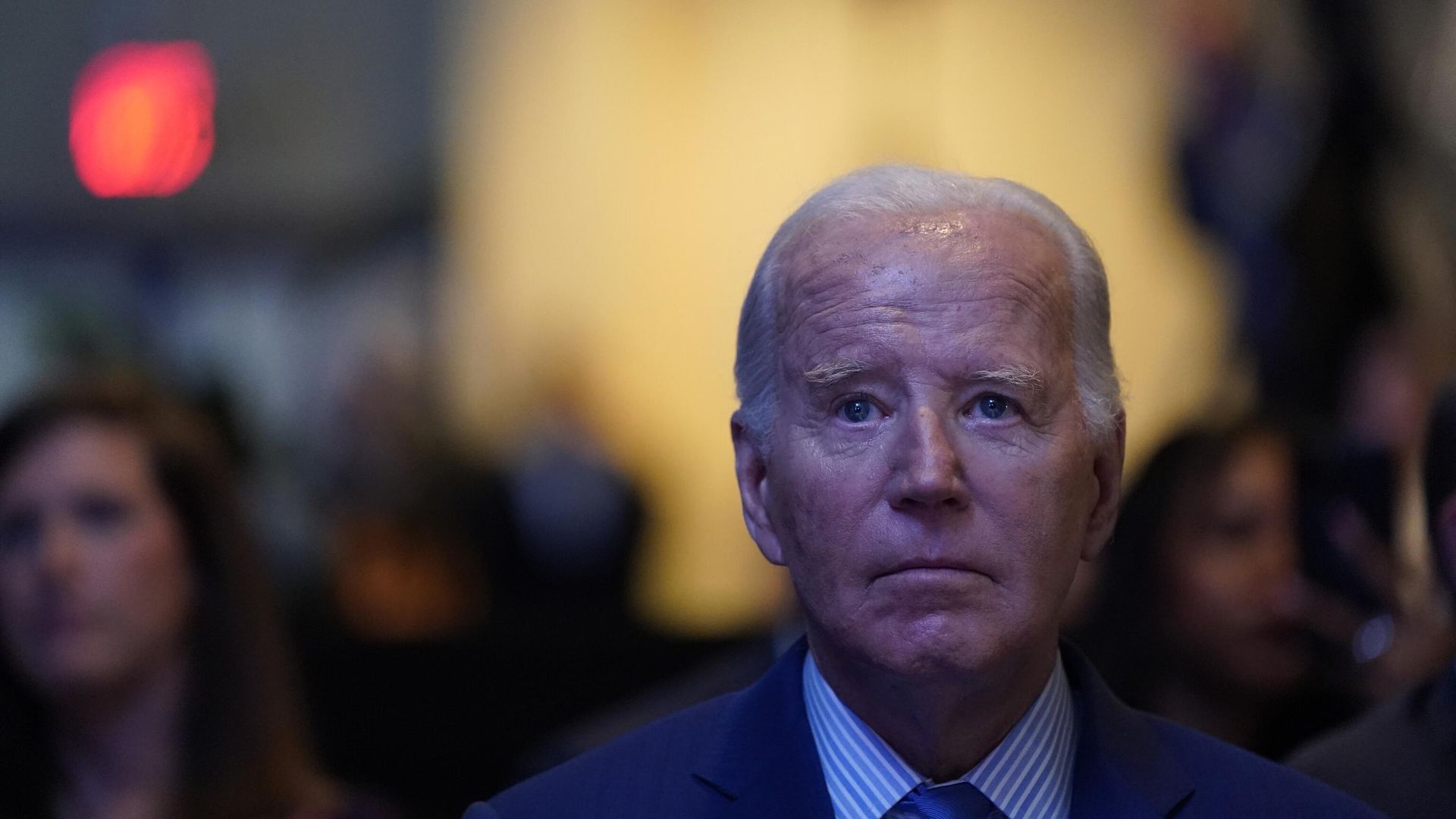 US President Joe Biden listens to speakers during the South Carolina’s First in the Nation Dinner at the South Carolina State Fairgrounds in Columbia, South Carolina, on January 27, 2024 US President Joe Biden listens to speakers during the South Carolina’s First in the Nation Dinner at the South Carolina State Fairgrounds in Columbia, South Carolina, on January 27, 2024 - Sputnik International, 1920, 02.02.2024