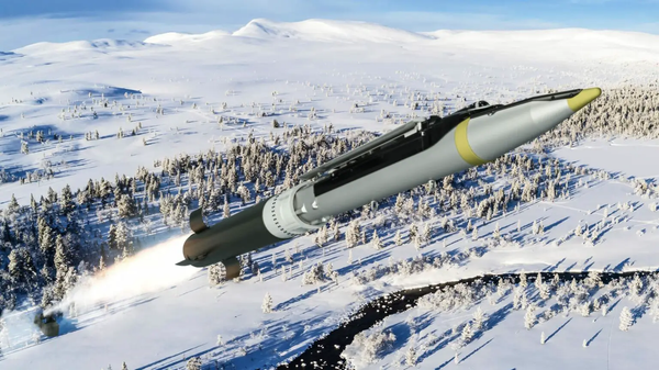 Ground-Launched Small Diameter Bomb. Illustration by Saab, the weapon's co-developer. - Sputnik International