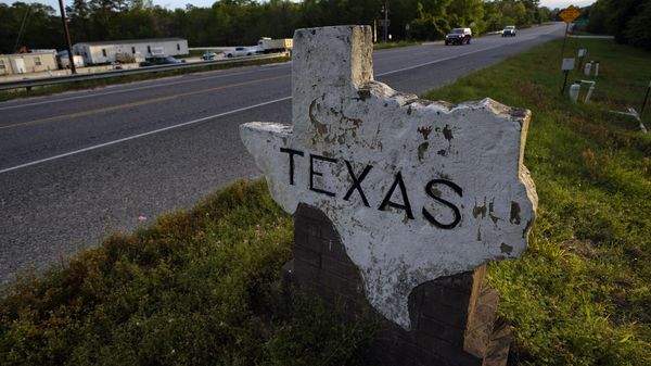 A Texas welcome sign - Sputnik International