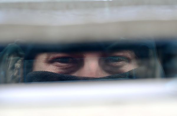 A soldier from the Vega special volunteer detachment sitting in the BMP-3 infantry fighting vehicle during combat training, LPR.  - Sputnik International