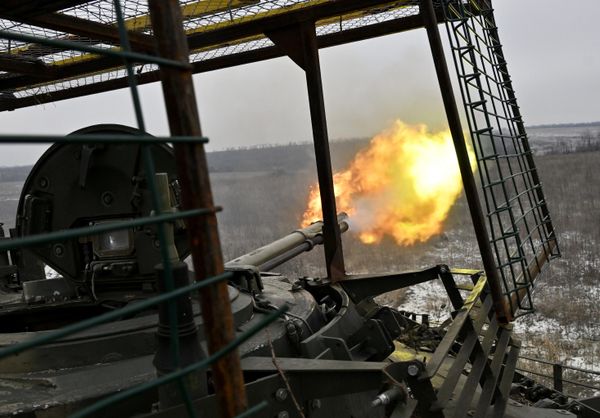 Vega troopers firing an anti-tank guided missile during combat training, LPR. - Sputnik International