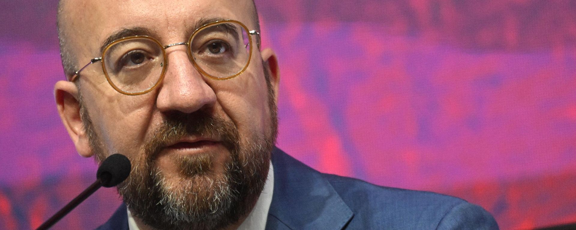 European Council President Charles Michel attends a news conference during the G20 leaders' summit European Council President Charles Michel attends a news conference during the G20 leaders' summit - Sputnik International, 1920, 06.02.2024
