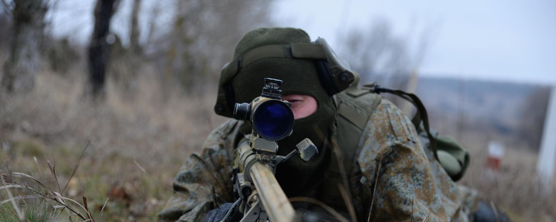 A Russian serviceman takes part in military drills in Russia's Voronezh region. File photo - Sputnik International, 1920, 04.03.2024