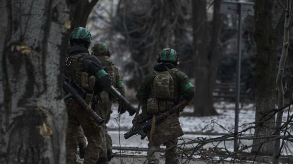 Украинские военнослужащие. Архивное фото - Sputnik International