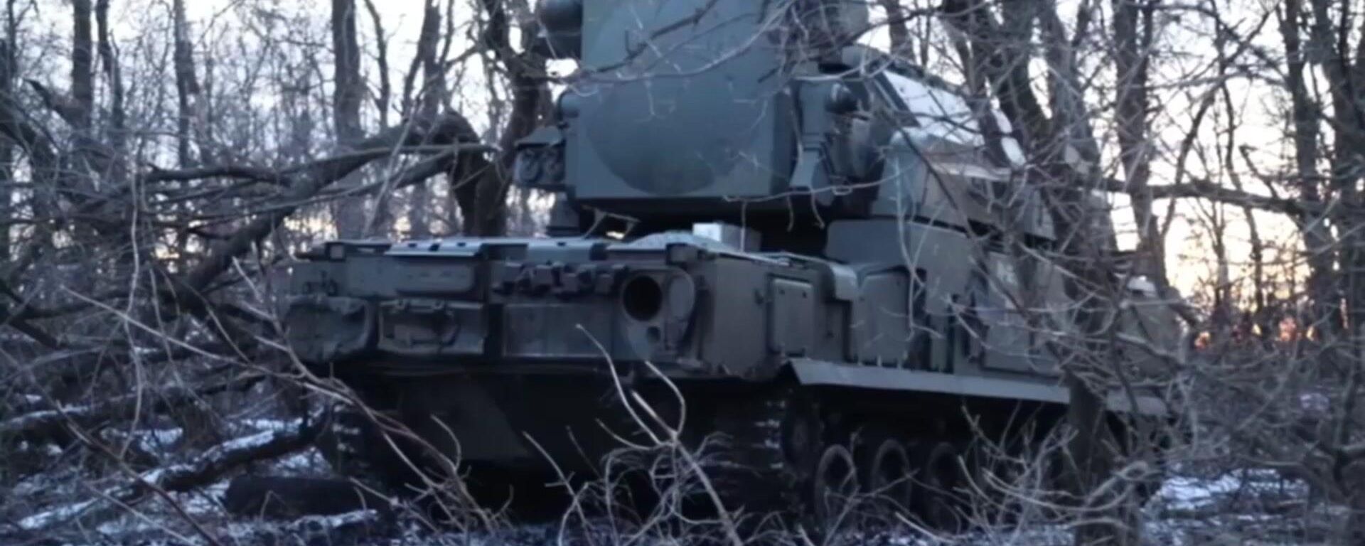 Russian Tor-MU SAM systems wipe out Ukrainian reconnaissance UAVs Russian Tor-MU SAM systems wipe out Ukrainian reconnaissance UAVs - Sputnik International, 1920, 09.02.2024