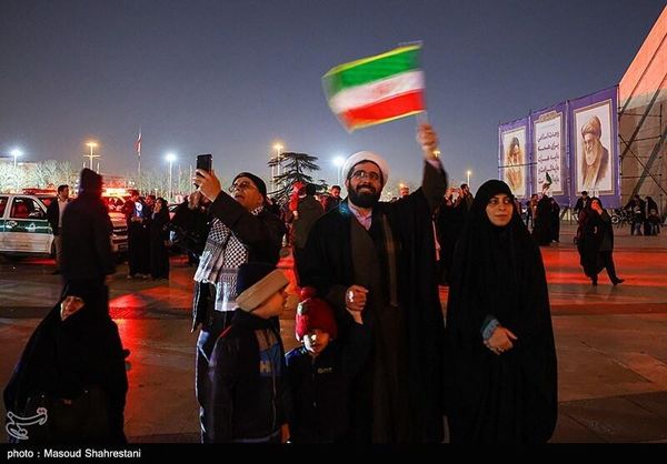 Pictured: Revelers celebrating the 45th anniversary of the Islamic Revolution.Relations worsened through the first half of the 1980s, with Iran's revocation of two articles of the 1921 Soviet-Iranian Treaty pledging both countries not to deploy military contingents hostile to one another on one another's territory, the USSR's military operation in Afghanistan in support of a communist government besieged by CIA-backed rebels, and Moscow's failed attempts to reconcile Baghdad with Tehran during the brutal Iran-Iraq War of 1980-1988 negatively impacting bilateral relations.Ayatollah Khomeini's statements about the incompatibility of Islam with communist ideology further strained ties, with the supreme leader characterizing the USSR as the "Lesser Satan" in the Cold War confrontation against the American "Great Satan," signaling that Iran would not support either side. - Sputnik International