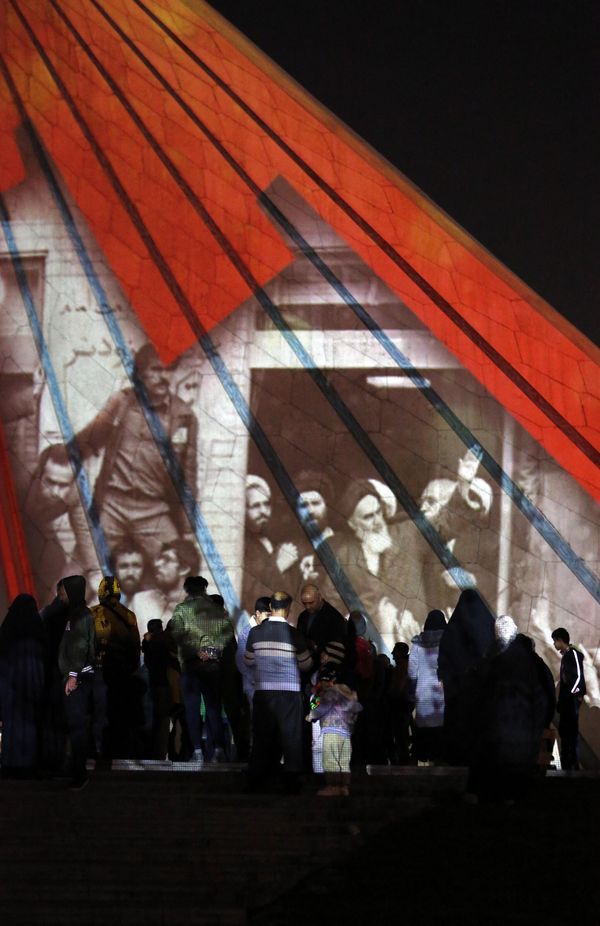 Pictured: Closeup of the Azadi (Freedom) Tower, illuminated with pictures of late Iranian Supreme Leader Ayatollah Ruhollah Khomeini during a ceremony of the 45th anniversary of the Islamic Revolution in Tehran, February 10, 2024.In January 1989, five months before his death, Ayatollah Khomeini wrote his first and only message ever to a foreign leader - addressing Soviet leader Mikhail Gorbachev.In it, he called on the USSR to abandon its ideology of communism, and particularly its principles of materialism and atheistic hostility to religion, while simultaneously warning him against a return to capitalism. Khomeini suggested Iran's Islamic system as an ideological alternative."Your difficulties lie in the lack of true faith in God, and this leads and will lead the West into a quagmire of vulgarity, into a dead end. Your main difficulty lies in the futile, long-term struggle against God, the main source of being and everything that exists," Khomeini wrote. - Sputnik International