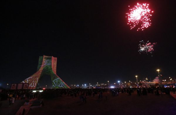 Pictured: Fireworks explode near Azadi (Freedom) Tower during celebrations of the 45th anniversary of the Islamic Revolution, February 10, 2024.The construction of an economic and security bloc involving Russia and Iran accelerated dramatically in 2023, when Tehran joined the Shanghai Cooperation Organization and BRICS.At the same time, bilateral ties continue to grow stronger, with Moscow announcing in December 2023 that the two countries would be speeding up work to complete a "major new interstate agreement," widely speculated to be a strategic partnership pact involving economic, security, cultural, technical, scientific, and other cooperation. - Sputnik International