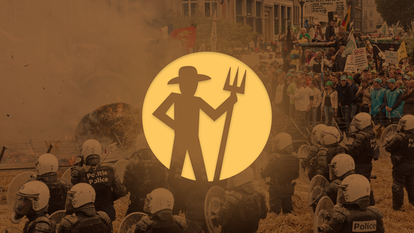 Farmers' protests in Europe - Sputnik International