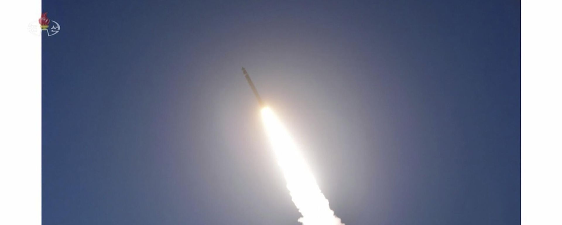 This image made from video broadcasted by North Korea's KRT shows what it says is a ballistic missile being launched from an undisclosed location in North Korea, Monday, Feb. 20, 2023 This image made from video broadcasted by North Korea's KRT shows what it says is a ballistic missile being launched from an undisclosed location in North Korea, Monday, Feb. 20, 2023 - Sputnik International, 1920, 15.02.2024