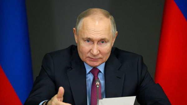 Russian President Vladimir Putin holds a meeting on the support for investment projects in domestic industry - Sputnik International
