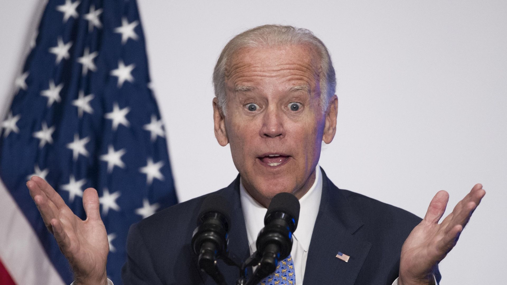 Vice President Joe Biden speaks on U.S. policy towards the Western Hemisphere, Wednesday, Sept. 7, 2016, during the opening session of the 20th Annual CAF Conference, in Washington, Wednesday, Sept. 7, 2016 Vice President Joe Biden speaks on U.S. policy towards the Western Hemisphere, Wednesday, Sept. 7, 2016, during the opening session of the 20th Annual CAF Conference, in Washington, Wednesday, Sept. 7, 2016 - Sputnik International, 1920, 05.03.2024