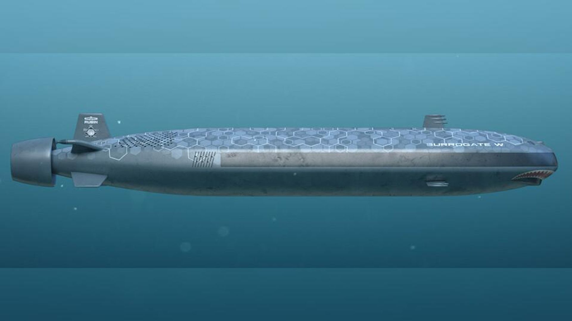 Rendering of Surrogat-V unmanned underwater vessel. - Sputnik International, 1920, 18.02.2024