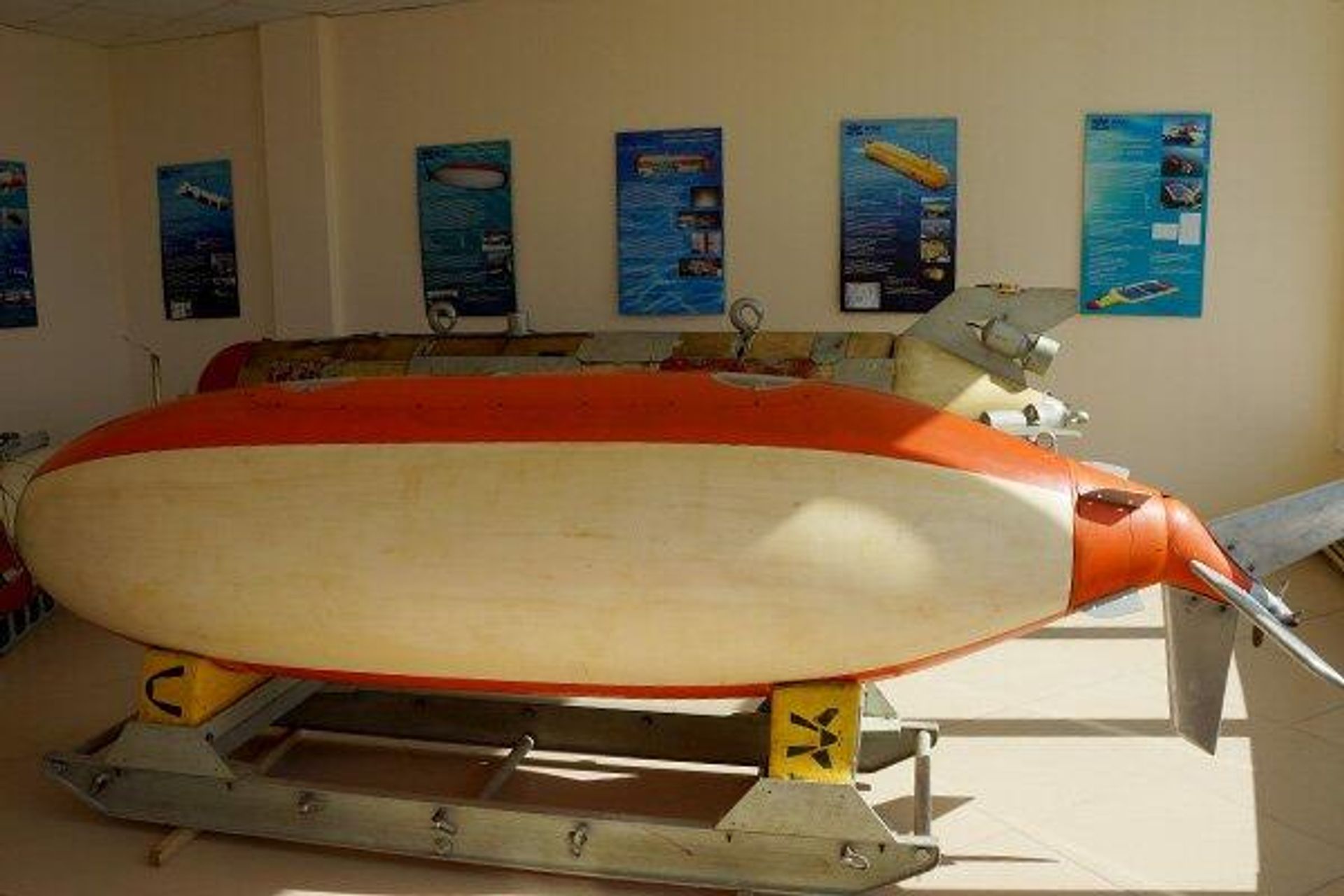 The Typhlonus, one of the earliest Soviet unmanned underwater vehicle designs, created to explore the Arctic depths. - Sputnik International, 1920, 18.02.2024