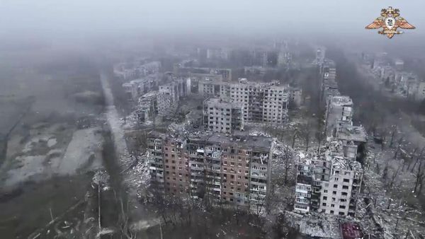 A view of damaged houses in Avdeyevka, Donetsk People's Republic.Donetsk residents had been waiting for the liberation of Avdeyevka for more than nine years. Their houses were constantly shelled from Avdeyevka by Ukrainian nationalist battalions, DPR Senator Alexander Voloshin said. - Sputnik International