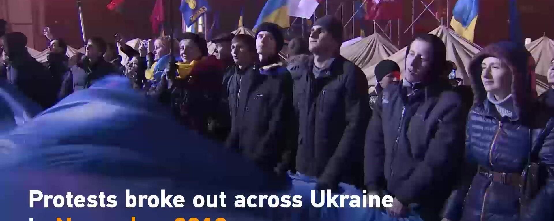 Ukraine’s bloody Maidan coup: see how it started Ukraine’s bloody Maidan coup: see how it started - Sputnik International, 1920, 21.02.2024