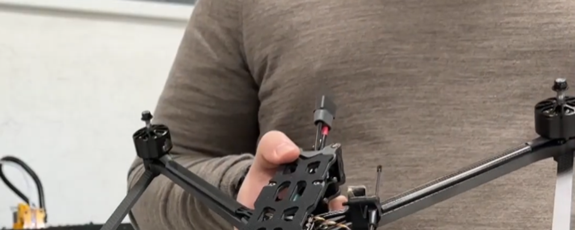 Piranha drone. A screenshot from video made by administration of Russia's Ulyanovsk region. Piranha drone. A screenshot from video made by administration of Russia's Ulyanovsk region. - Sputnik International, 1920, 28.02.2024