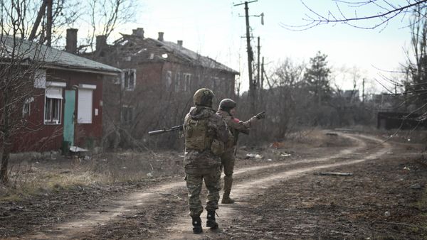 Russian soldiers in Avdeyevka  - Sputnik International