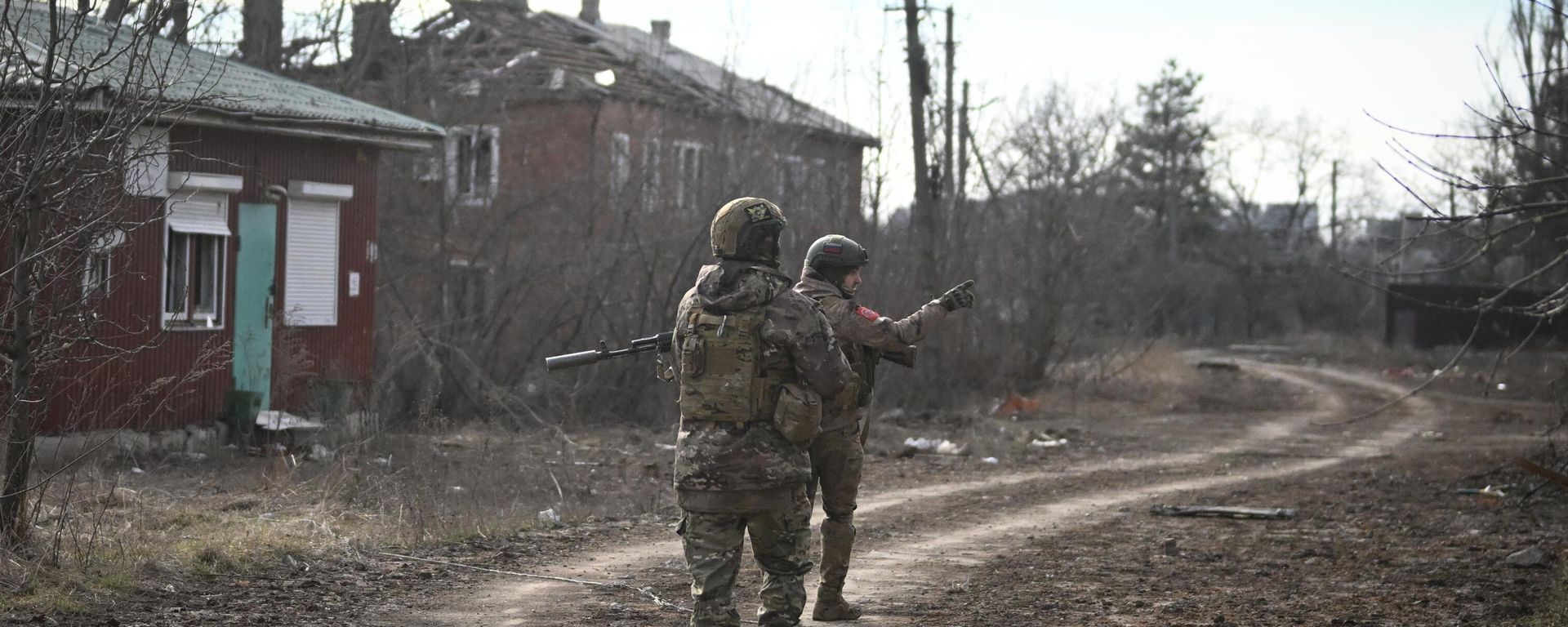 Russian soldiers in Avdeyevka  - Sputnik International, 1920, 01.03.2024