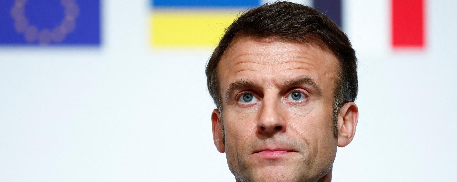 French President Emmanuel Macron. - Sputnik International, 1920, 04.03.2024