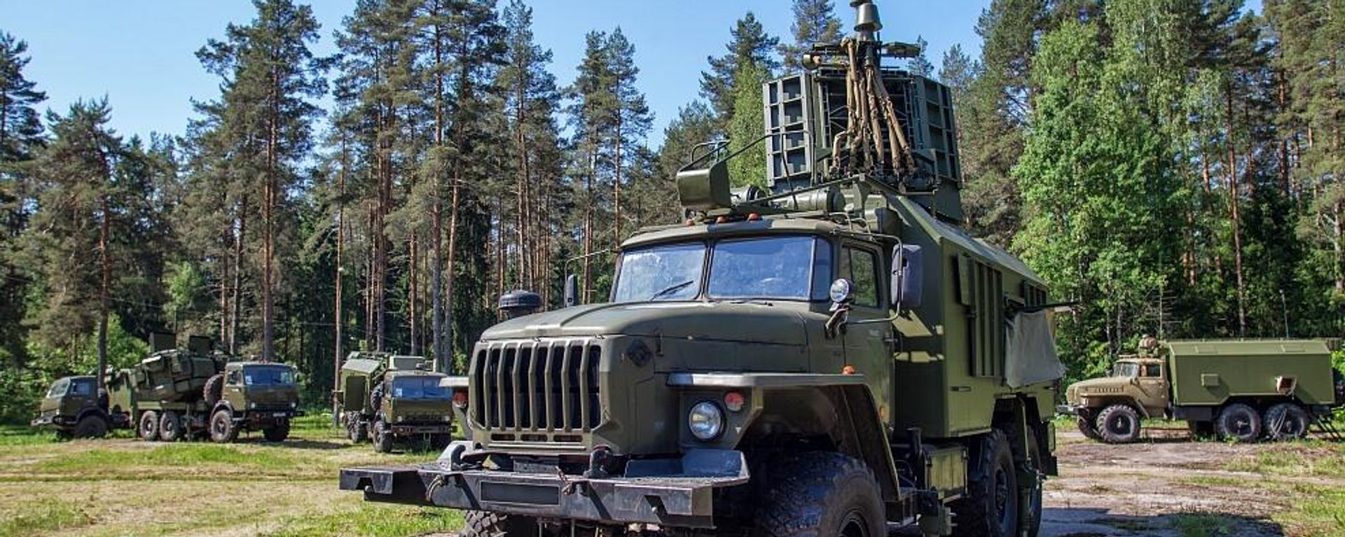 Ground-based electronic warfare equipment developed by Russian defense electronics concern Kvant. - Sputnik International, 1920, 11.05.2024