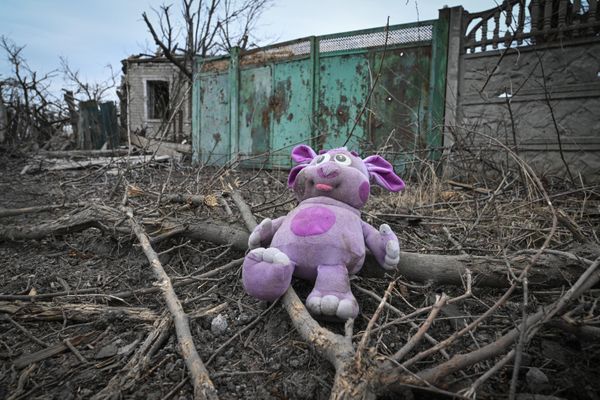 A toy found in the streets of liberated Avdeyevka. - Sputnik International
