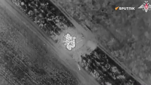 Zala reconnaissance UAV crew in combat action - Sputnik International