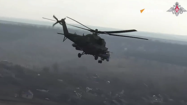 Russian Helicopter Strike Team Mission - Sputnik International