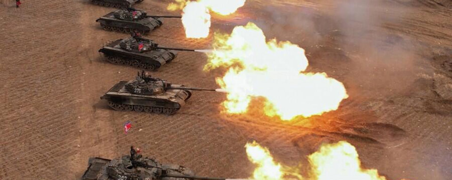 A training competition involving tank units of the Korean People's Army (KPA) - Sputnik International, 1920, 14.03.2024