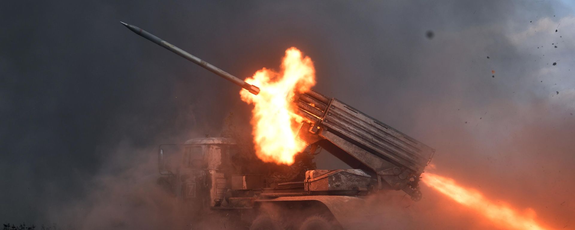 Combat work of Russia's Tornado-G MLRS crews in the LPR. - Sputnik International, 1920, 20.05.2024