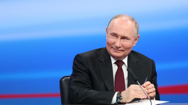 Vladimir Putin at a meeting with co-chairs of his campaign headquarters. March 18, 2024 - Sputnik International